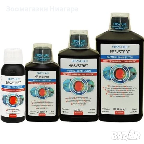 Easy Life EasyStart при стартиране на аквариум