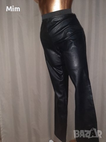 L/XL Черен кожен клин , снимка 4 - Клинове - 38517532