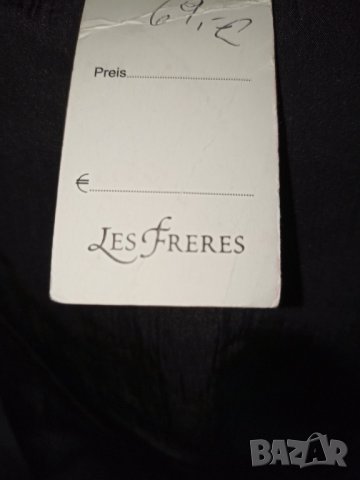 Les Freres M, L- Нова с етикет туника с подплата в черно, снимка 8 - Туники - 37376348