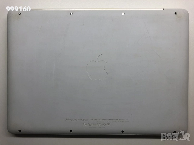 Лаптоп APPLE MacBook A1342 в много добро състояние, SSD, има Windows7, снимка 14 - Лаптопи за работа - 52360260
