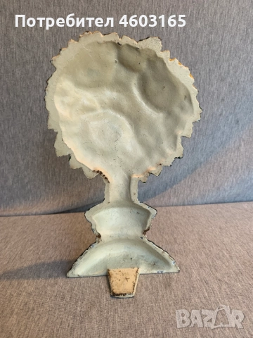 чугунена стоперка за врата с цвят на слънчоглед, снимка 6 - Антикварни и старинни предмети - 52513842