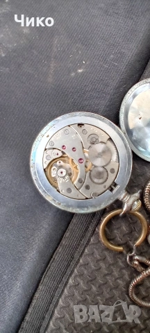 Руски джобен часовник "Мълния ", снимка 7 - Антикварни и старинни предмети - 53997357