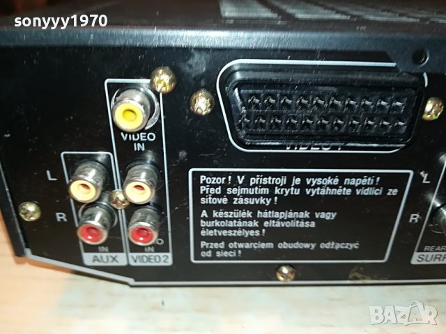 SONY TA-VE100 STEREO AMPLIFIER-ВНОС SWISS 3006221232, снимка 12 - Ресийвъри, усилватели, смесителни пултове - 37245515