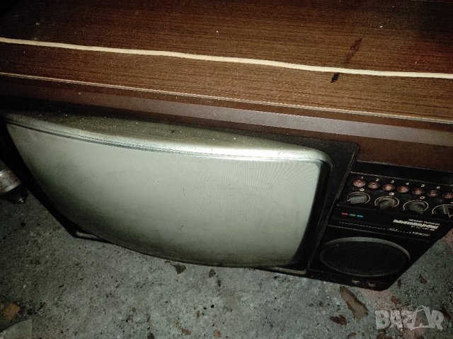 Рядък телевизор с кинескоп - РАБОТЕЩ в перфектно състояние, снимка 2 - Антикварни и старинни предмети - 37130787
