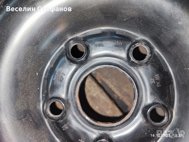 нова 5х112 15 цола VW AUDI VAG, снимка 5 - Гуми и джанти - 52814511