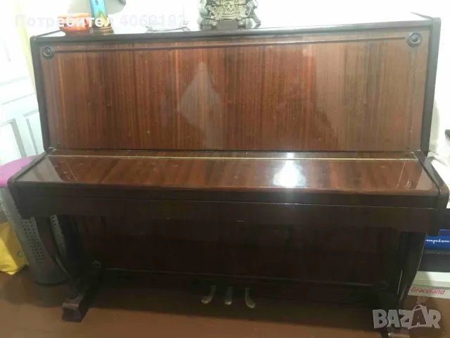  Продавам руско пиано Лирика, снимка 3 - Пиана - 49274550