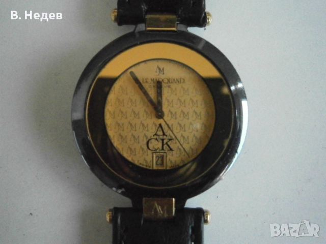 "ANDRE LE MARQUAND" SWISS, дамски, висок клас швейцарски часовник! Банка ДСК!