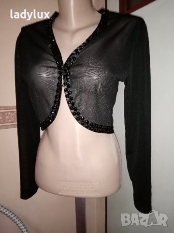 Елегантно Болеро, Размер S/M. Код 1730, снимка 5 - Жилетки - 36679956