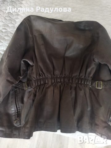 Кожено яке от естествена кожа, снимка 10 - Якета - 53258333