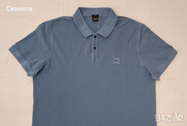 Hugo Boss Prime Polo Shirt оригинална тениска 2XL Бос памучна фланелка, снимка 2 - Тениски - 44338158