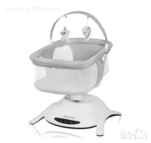 “Lionelo Bella 2 in 1” Бебешка люлка със седалка и кош, снимка 2 - Детски люлки - 54316687