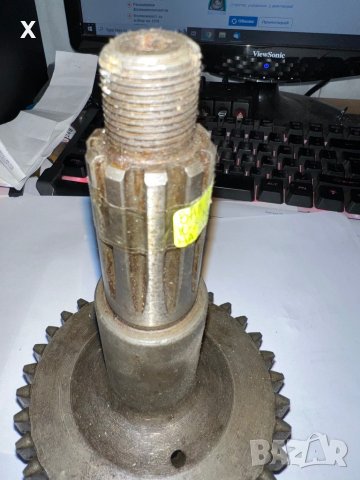 УАЗ ВАЛ РАЗДАТЪЧНА КУТИЯ ПРЕДЕН МОСТ 452-1802110-01 НОВ ОРИГИНАЛЕН СССР, снимка 3 - Части - 39278494