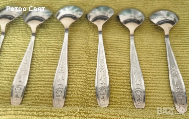Комплект лъжици , снимка 2 - Антикварни и старинни предмети - 54320399