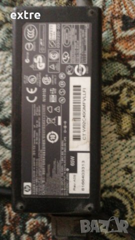 Зарядно за лаптоп HP 65W оригинално 18.5V-3.5A-65W Input