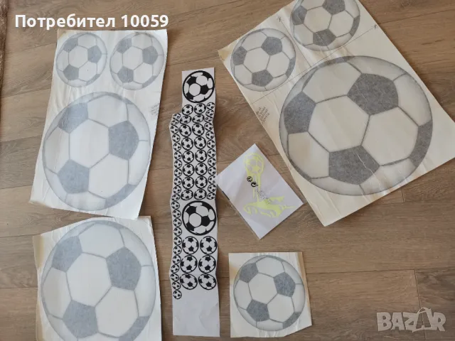 Стикери за стена принцеси, футбол, пони, цветя, снимка 5 - Други - 49568970