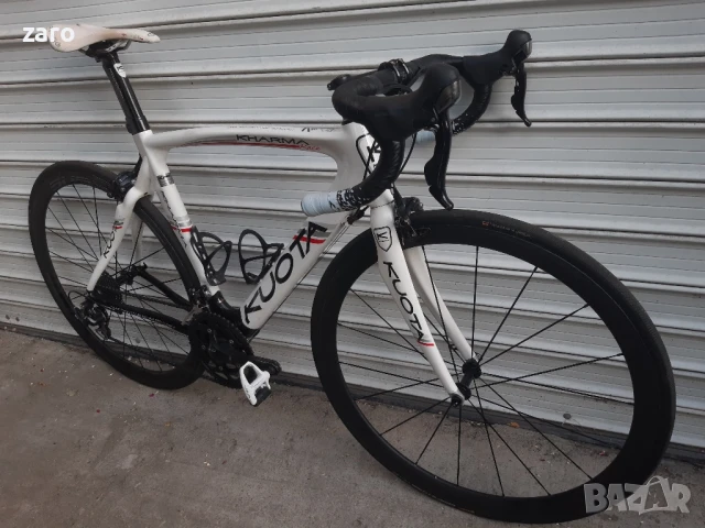 Продавам карбонов шосеен велосипед Kuota Kharma k12 race , снимка 2 - Велосипеди - 50773876