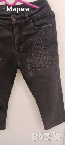 Дамски дънки Sisley р-38, снимка 3 - Дънки - 52509624