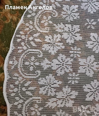 Покривка за кръгла маса. , снимка 3 - Покривки за маси - 50811375