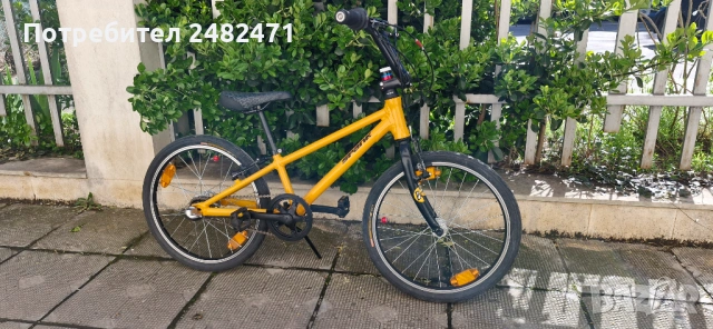 Алуминиев детски велосипед, 20" скорости + контра или не, снимка 4 - Велосипеди - 52199262