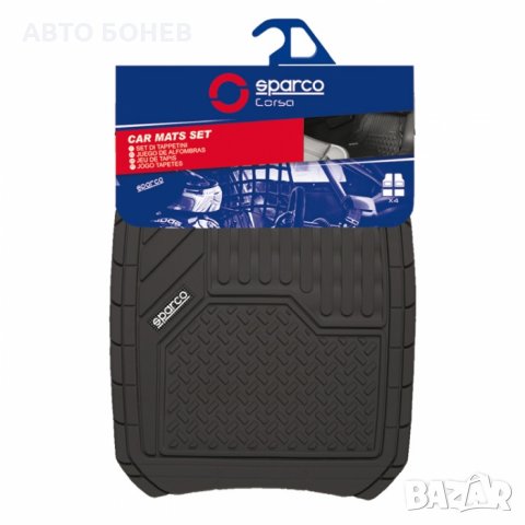 ГУМЕНИ СТЕЛКИ SPARCO SPC1917BK-УНИВЕРСАЛНИ - 4бр. к-т, снимка 2 - Аксесоари и консумативи - 31219520