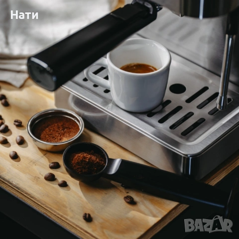 Професионална еспресо машина 20 бара с PID и Thermoblock – 5 в 1 - Кремообразно кафе като от бариста, снимка 10 - Кафемашини - 54142993