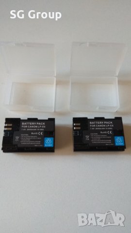 Батерия LP-E6 за Canon Mark II,Mark III,5D,6D,7D,60D,60Da,70D,80D, снимка 5 - Батерии, зарядни - 30207604