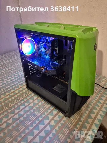 Геймърски компютър гаранция/i5 9400f 16GB,RX 580 4GB, 256GB SSD NVME, 1TB HDD