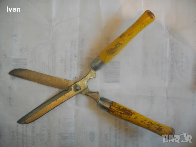PEREL ФРЕНСКА ПРОФЕСИОНАЛНА 470мм РЪЧНА НОЖИЦА СТАРО КАЧЕСТВО РЯЗАНЕ ВСЯКАКВИ НЕМЕТАЛНИ ПОВЪРХНОСТИ, снимка 2 - Други инструменти - 48605114