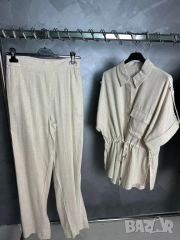 дамски комплект лен