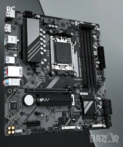 AMD Ryzen 7 9600X AM5 + Дънна Платка Gigabyte B650M D3HP Тествана пълен комплект / Обновен Биос