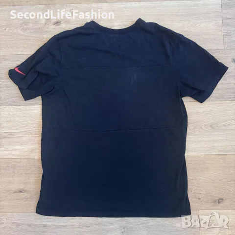 Мъжка тениска Nike Tee Paris черна размер L, снимка 7 - Тениски - 55817533