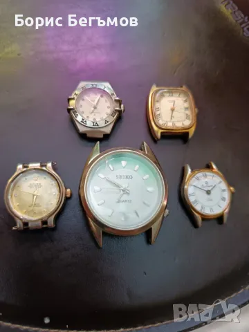 Лот часовници 5 бр Citizen,rolex,omega за части