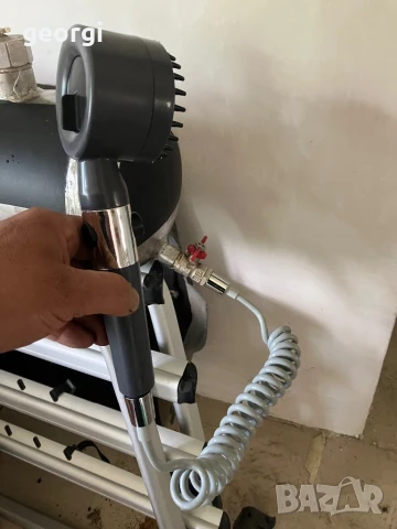 Соларен душ под налягане за къмпинг,off road, лов или риболов, снимка 11 - Къмпинг мебели - 50654134