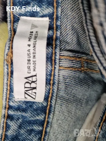 Zara къси панталони дънки, снимка 2 - Къси панталони и бермуди - 56128608