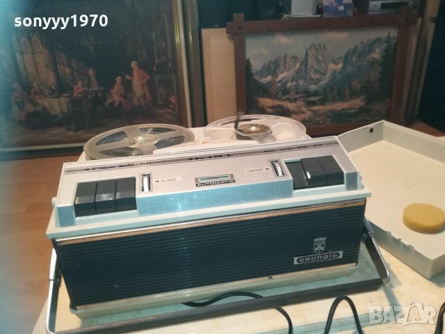 grundig germany ретро ролка 2602211914, снимка 12 - Ресийвъри, усилватели, смесителни пултове - 31967635