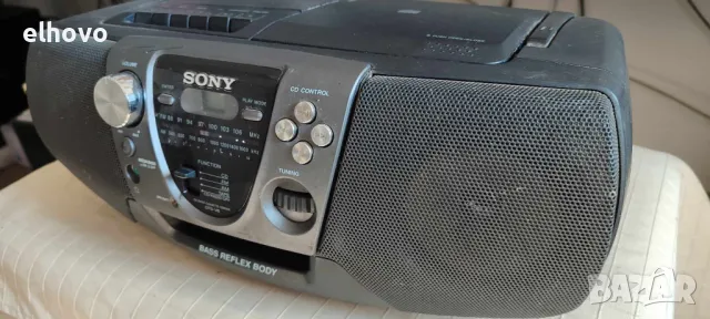 Радиокасетофон CD SONY CFD-V6, снимка 7 - Радиокасетофони, транзистори - 47629251