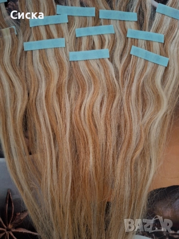 естествена коса., снимка 2 - Аксесоари за коса - 52419889