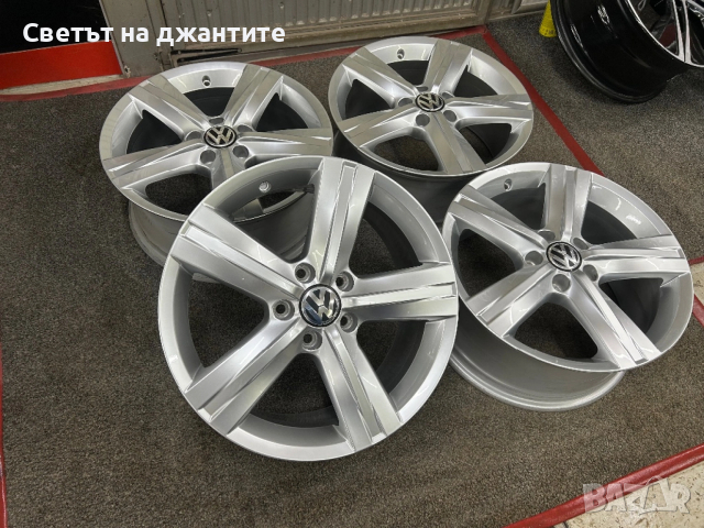 Джанти 17 Цола 5х112 VW Passat Golf 5 6 7 Touaran Caddy Оригинални , снимка 2 - Гуми и джанти - 53303675