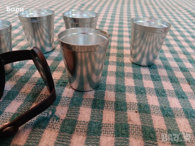 Метални чаши к-т, снимка 5 - Други ценни предмети - 42029653