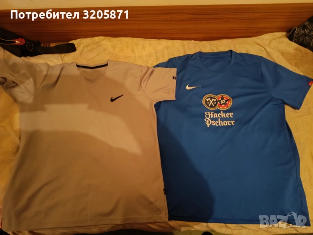 Тениски adidas nike размер L