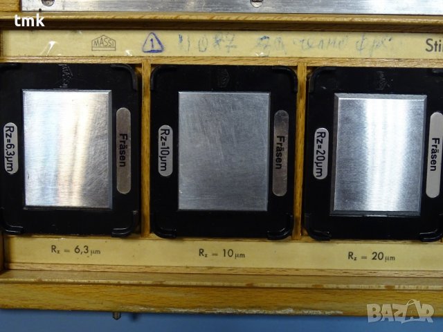 Еталон за проверка на грапавост Frosen MASSI TGL 0-4763, снимка 6 - Резервни части за машини - 38732378