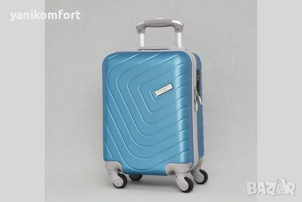 Wizz air куфар за ръчен багаж 40/30/20 с 4 колелца от ABS - твърд куфар, снимка 6 - Куфари - 56200113