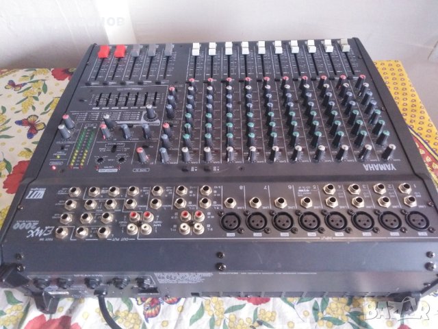 Yamaha-emx2000-power mixer, снимка 7 - Ресийвъри, усилватели, смесителни пултове - 42071009