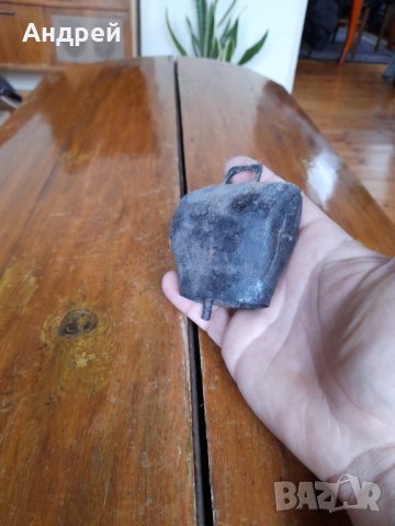 Стар звънец,хлопка,чан #4, снимка 3 - Антикварни и старинни предмети - 35524778