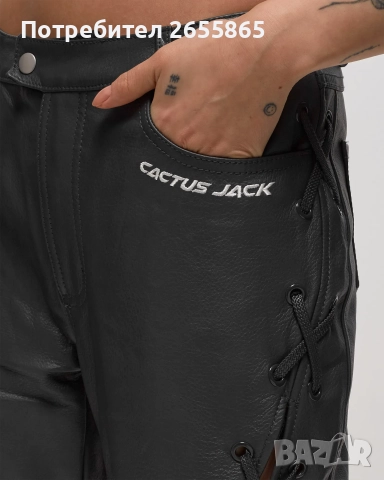 NIKE JORDAN дамски кожен панталон , снимка 5 - Панталони - 52231207