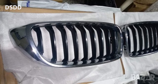 Предни решетки / бъбреци M Sport за BMW 4 F32 F33 F36 хром/черно , снимка 3 - Части - 35046790