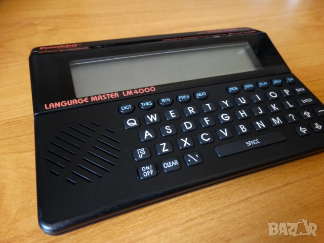 FRANKLIN Language Master LM4000 - електронен преводач от 80-те ..., снимка 3 - Колекции - 51701509