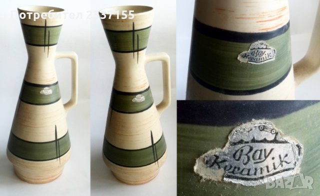 Стара ваза , снимка 2 - Вази - 30314740