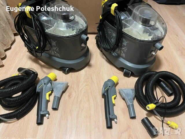 Продавам прахосмукачка-екстрактор Karcher Puzzi 8/1 С. 2 броя, снимка 9 - Прахосмукачки - 54003598