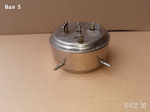 Рядък БЪЛГАРСКИ часовник , будилник РОДИНА . Работи, снимка 7 - Антикварни и старинни предмети - 52076385